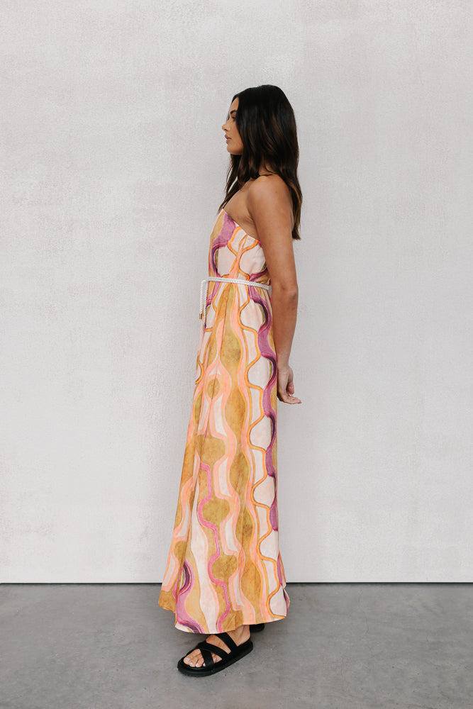 Kahlo Dress Paris Print