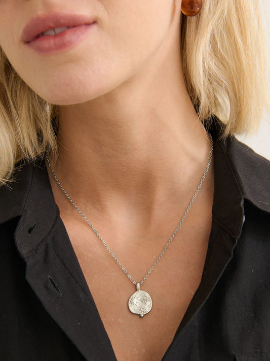 Ocean Coin Necklace - Gold