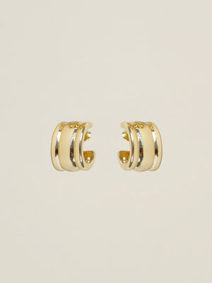 Kaia Hoop Earrings Gold