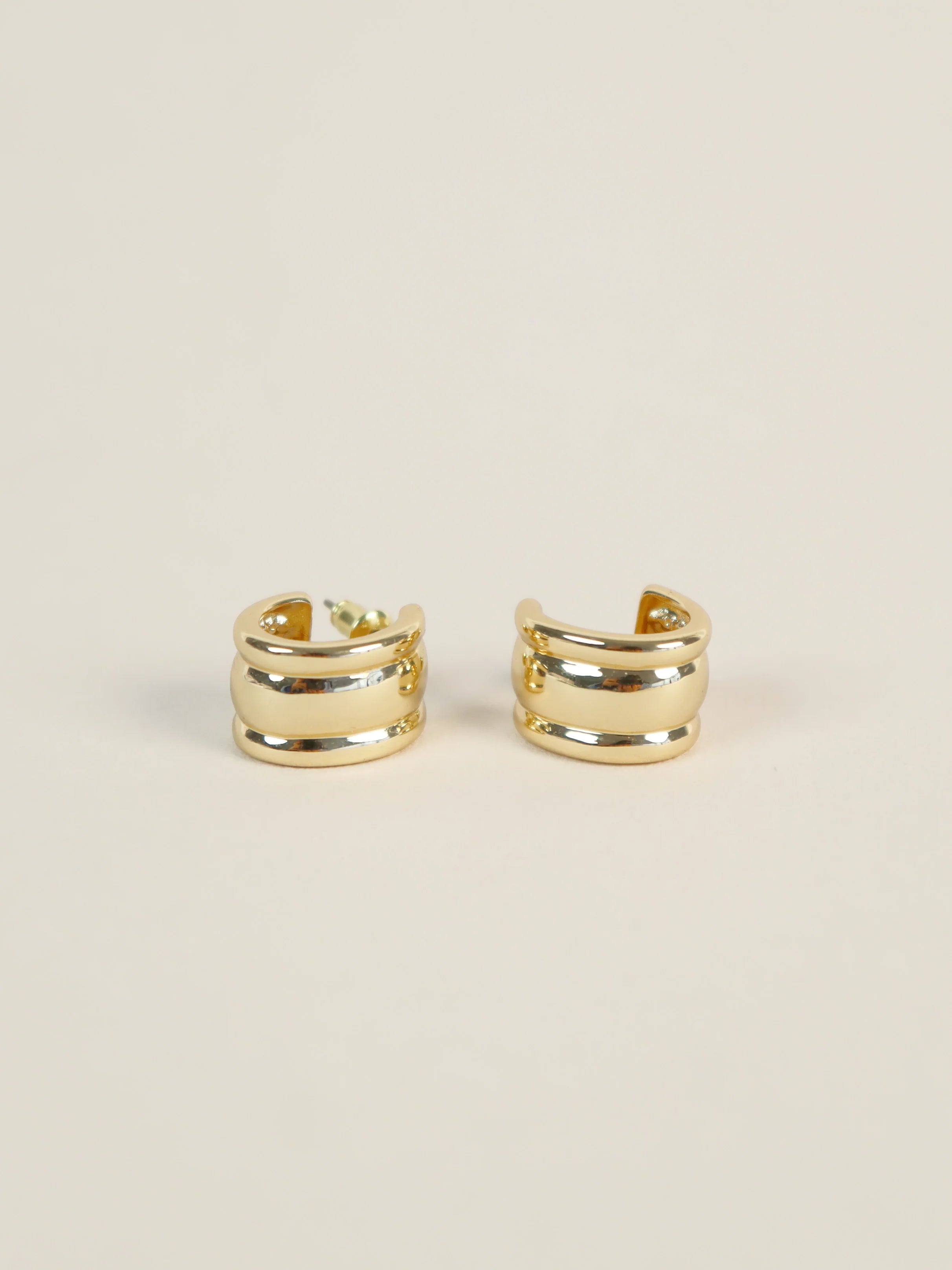 Kaia Hoop Earrings Gold