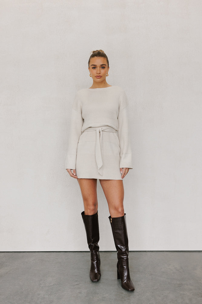 Lemee Dress - Bone