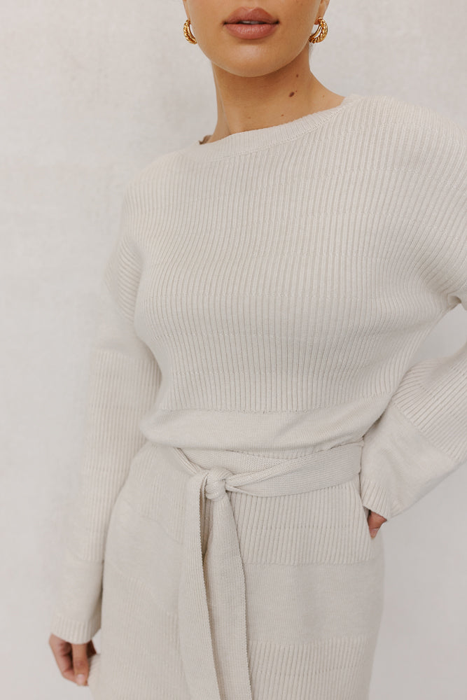 Lemee Dress - Bone
