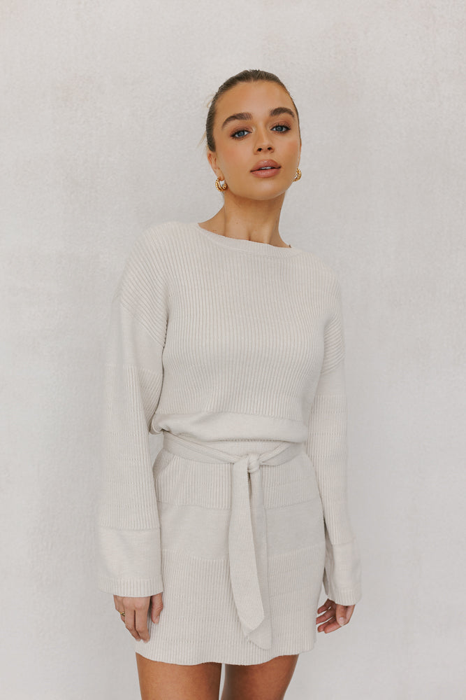 Lemee Dress - Bone