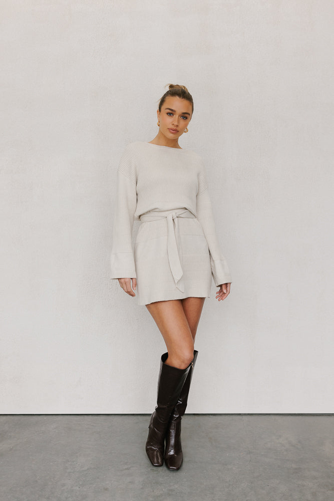 Lemee Dress - Bone