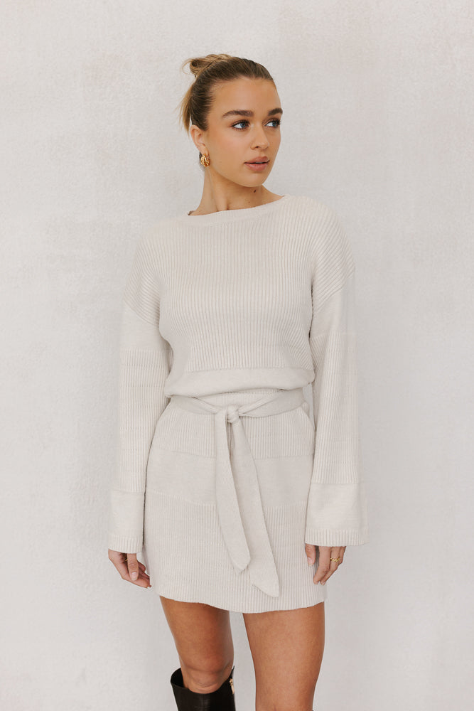 Lemee Dress - Bone