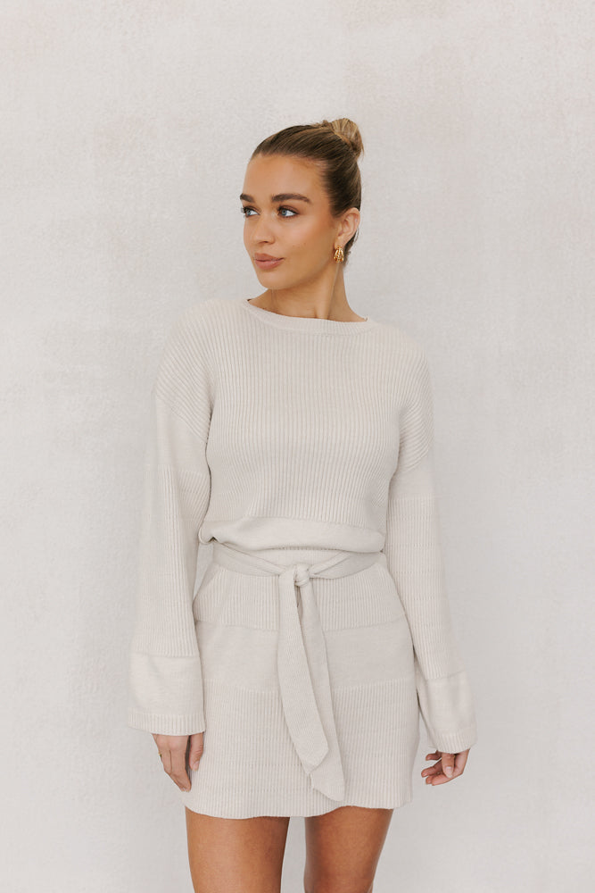 Lemee Dress - Bone