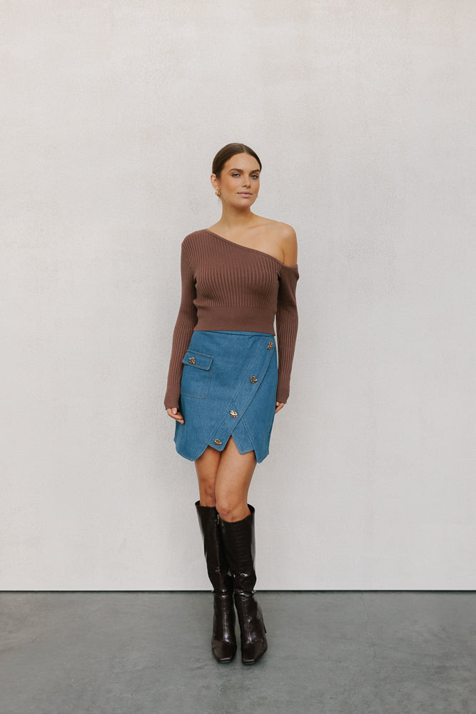 Phyra Skirt Denim