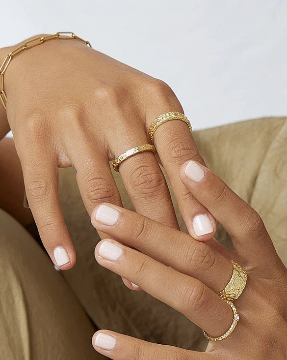 Eros Small Ring Gold