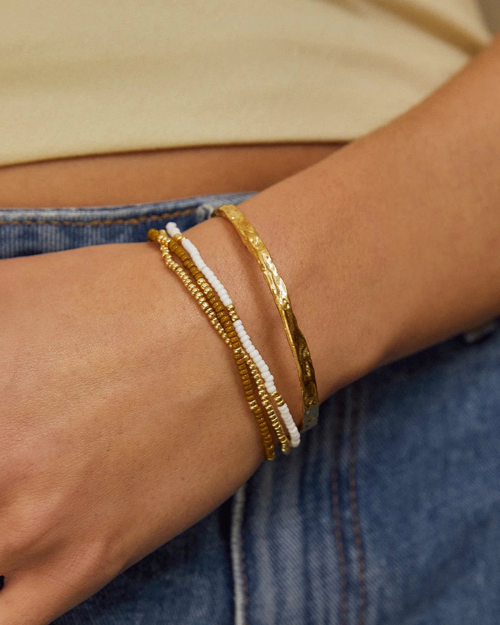 Sunny Bracelet Set Khaki