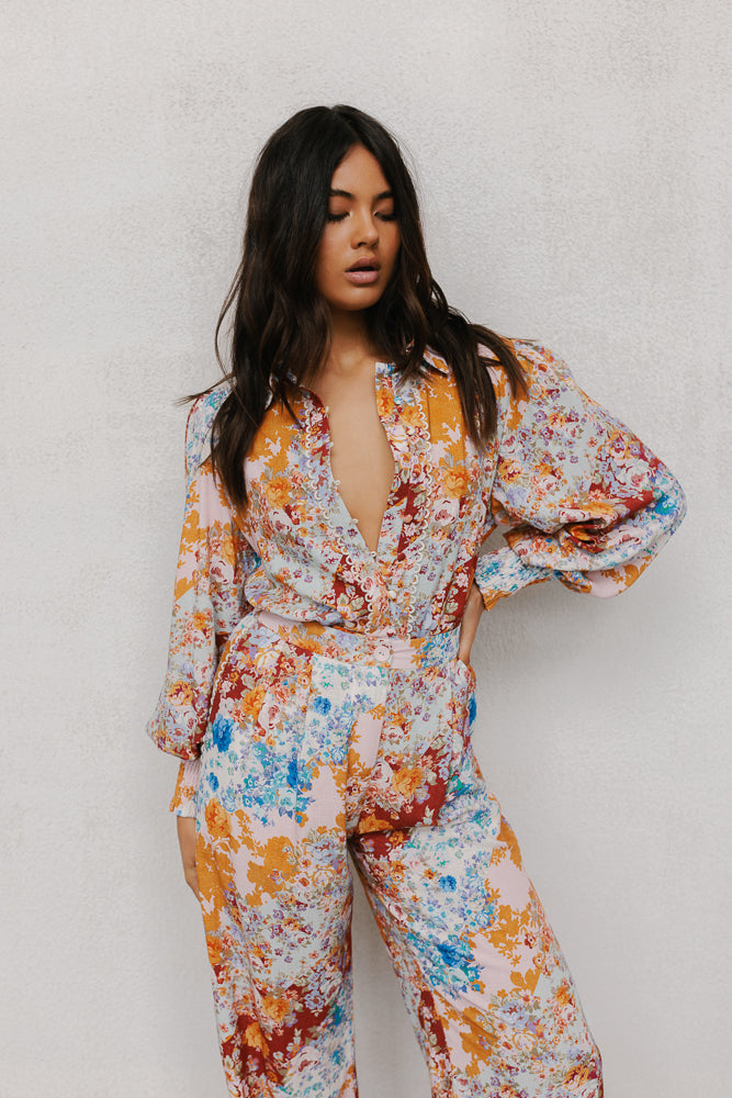 Sempre Pants Bloom Floral Print
