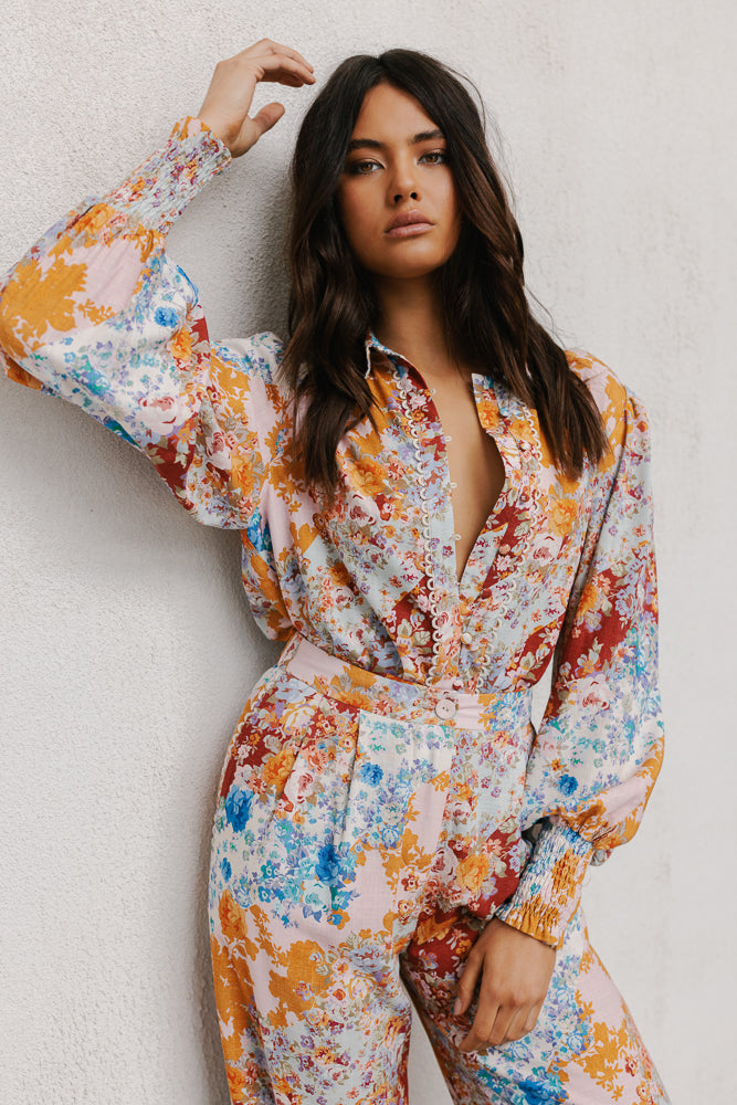 Sempre Pants Bloom Floral Print