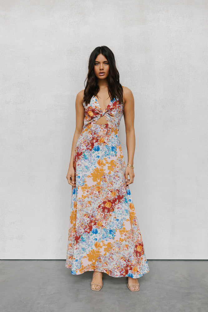 Quaint Maxi Dress - Bloom Floral Print