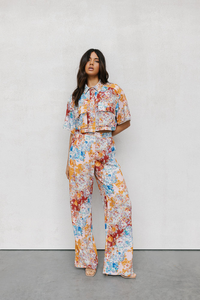 Sempre Pants Bloom Floral Print