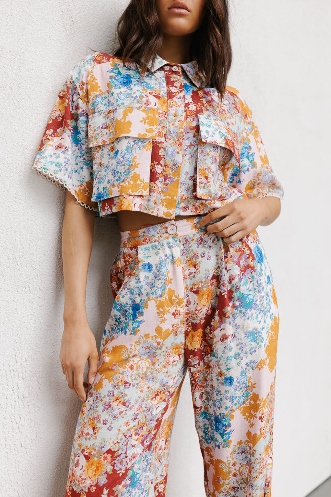 Sempre Pants Bloom Floral Print