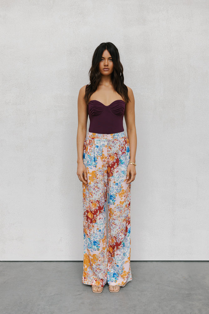 Sempre Pants Bloom Floral Print