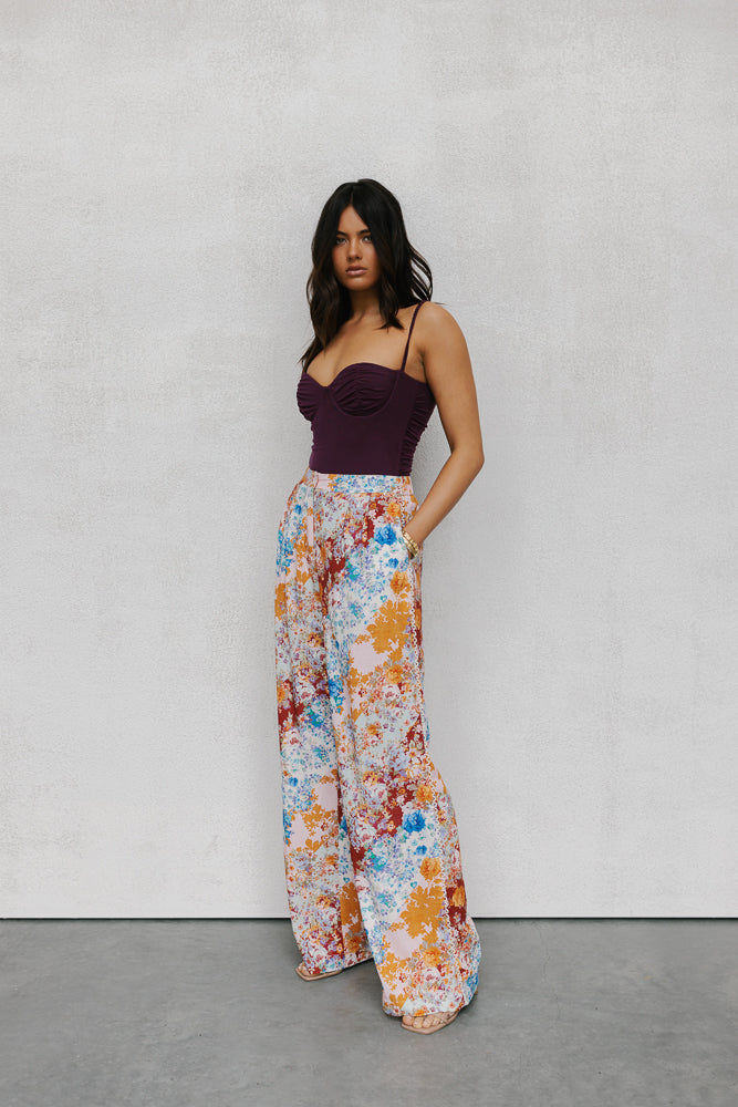 Sempre Pants Bloom Floral Print