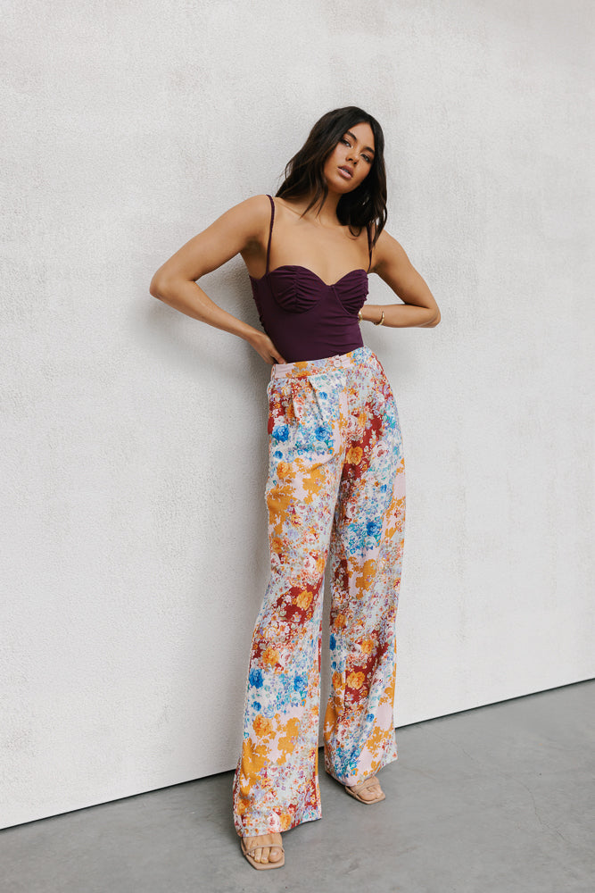Sempre Pants Bloom Floral Print