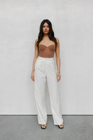 Pip Bodysuit Caramel
