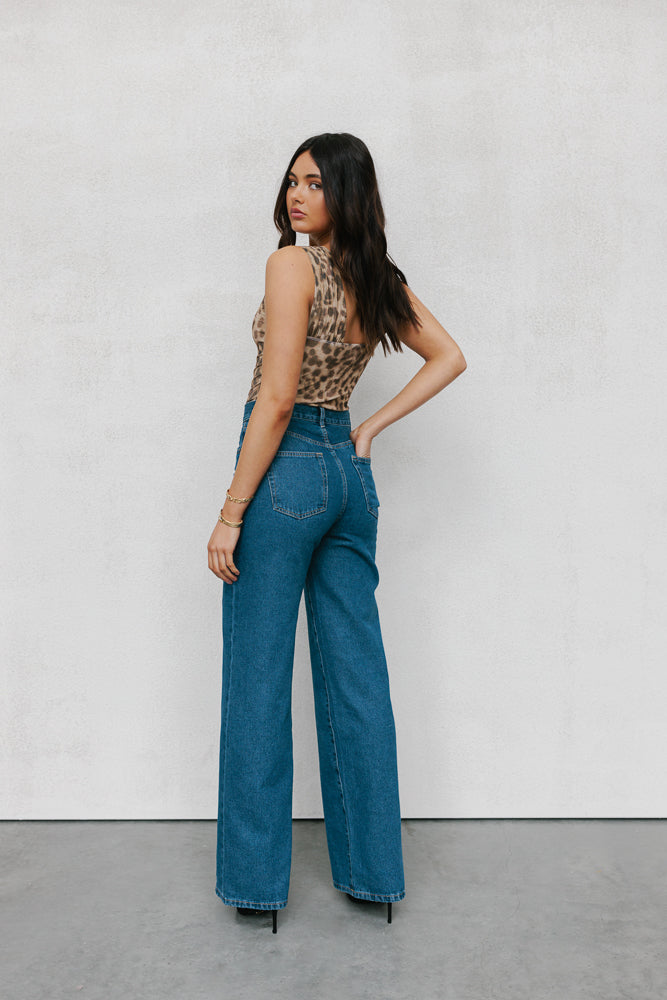 Paris Top Leopard