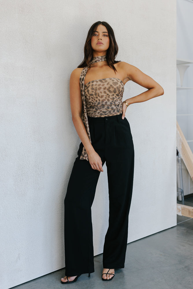 Jenny Top Leopard