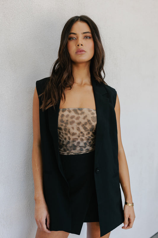 Azrah Mini Skirt - Black