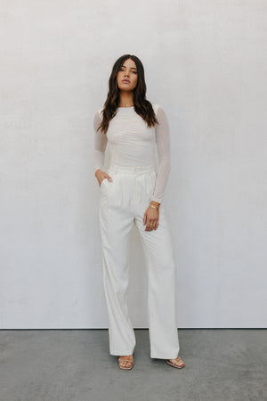 Mayda Tailored Pants Bone