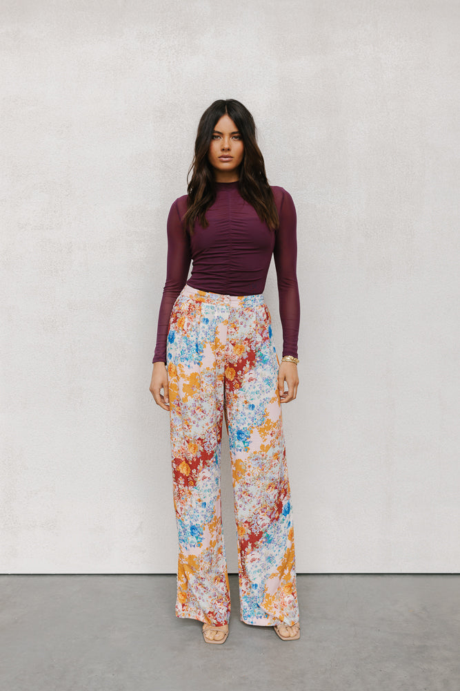 Sempre Pants Bloom Floral Print