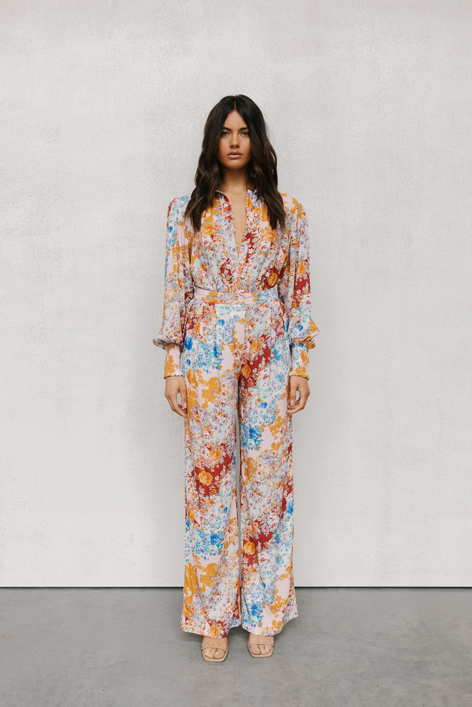 Sempre Pants Bloom Floral Print