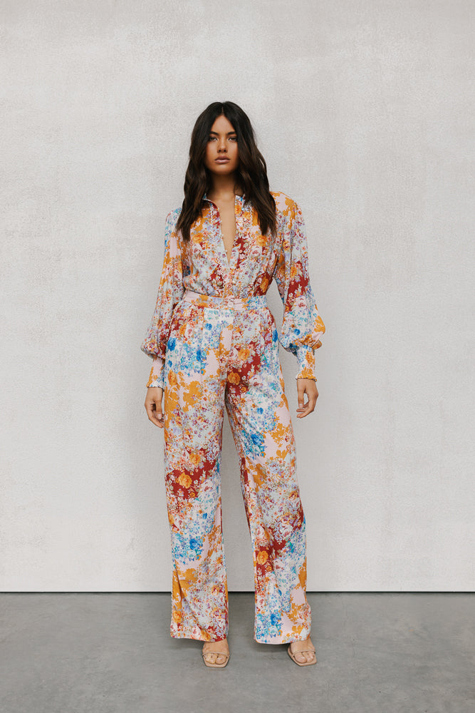 Sempre Pants Bloom Floral Print