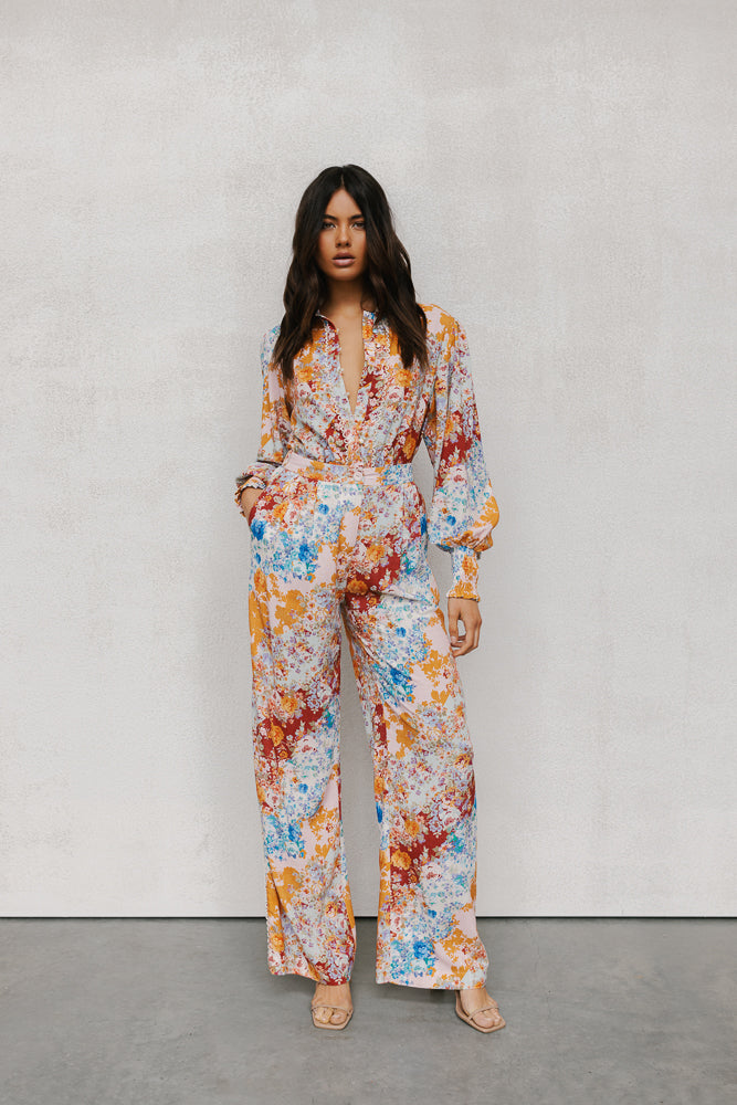 Sempre Pants Bloom Floral Print