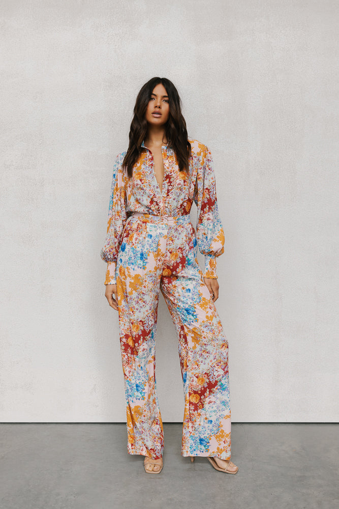 Sempre Pants Bloom Floral Print