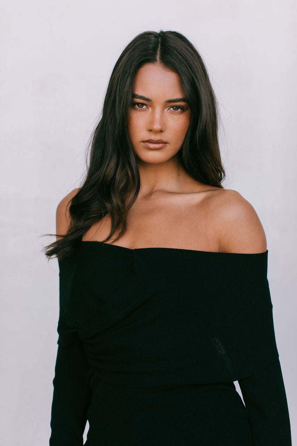 Nima Long Sleeve Top Black