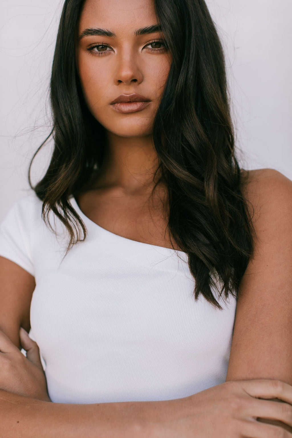 Brea Knit Top - White