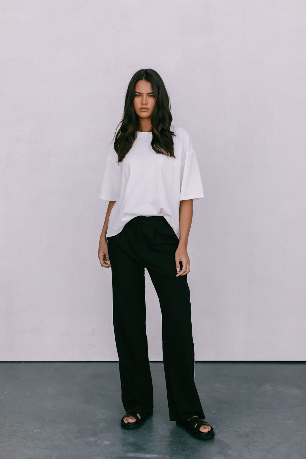 Ulani Pants - Black/White