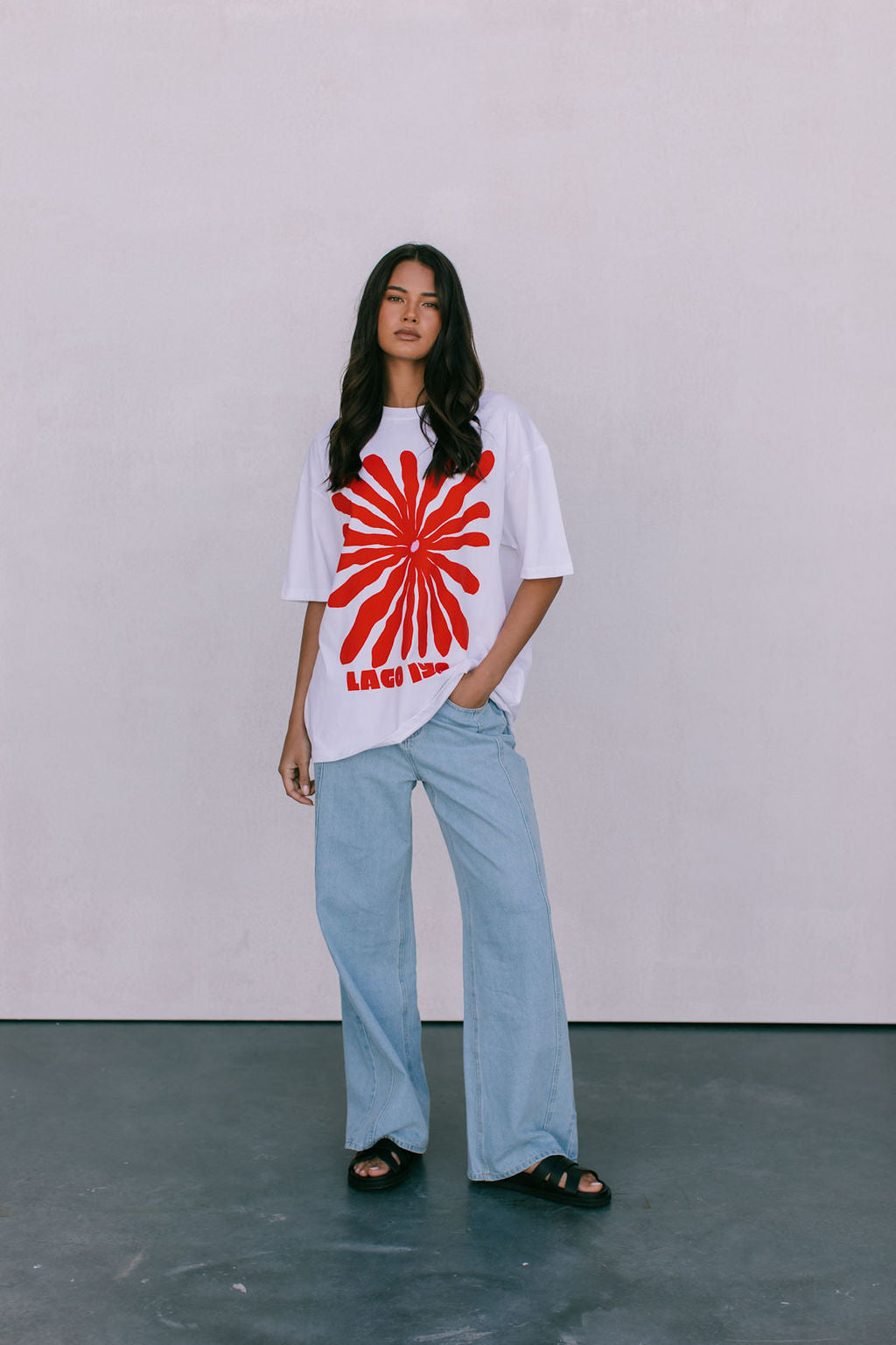 Lago Iseo Tee - White