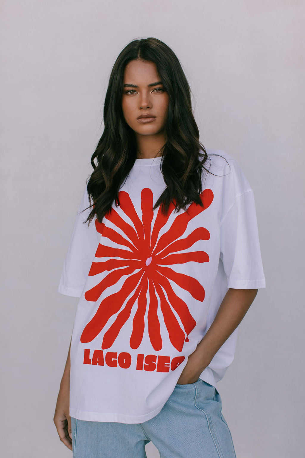 Lago Iseo Tee - White