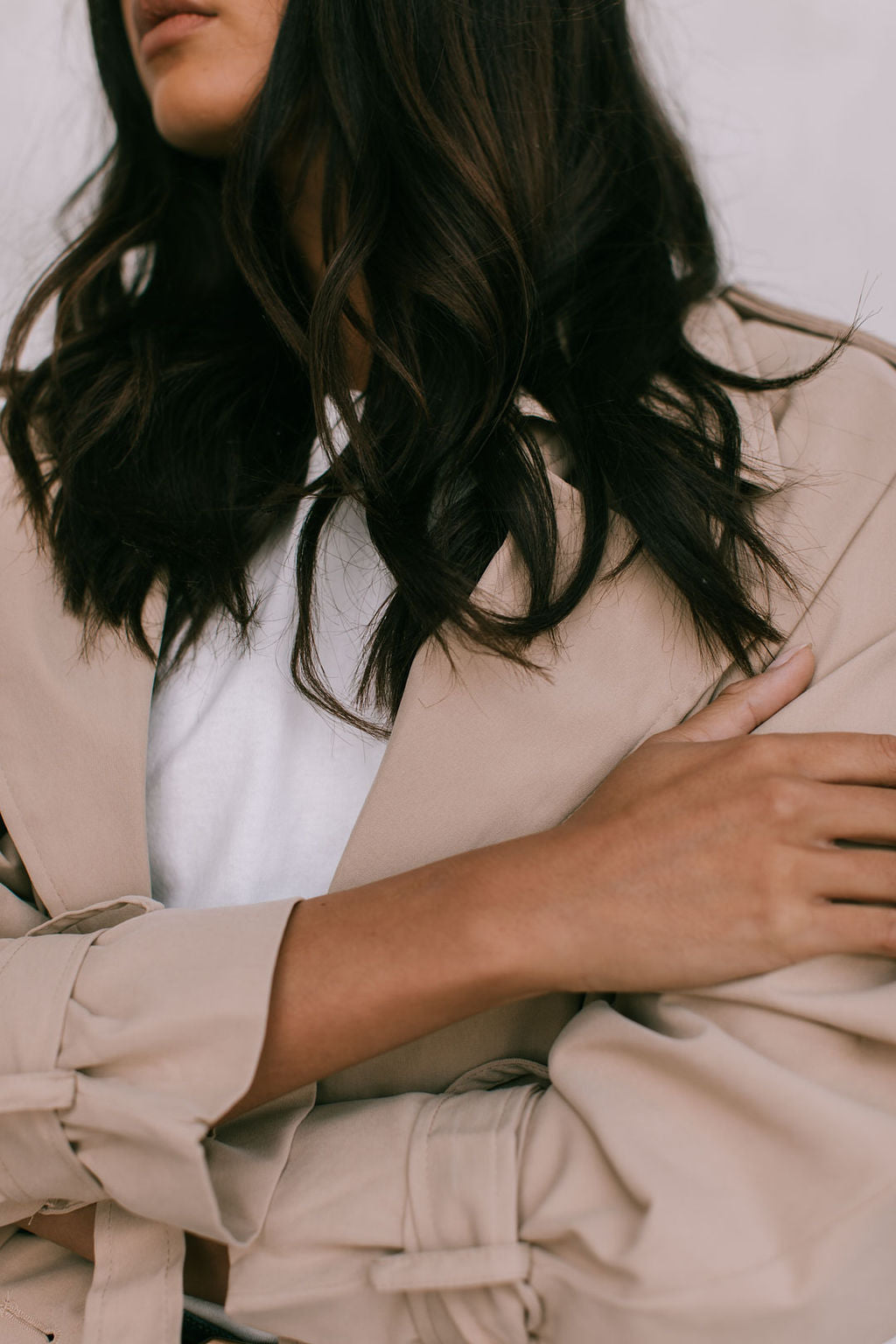 Oaklie Trench Coat - Beige