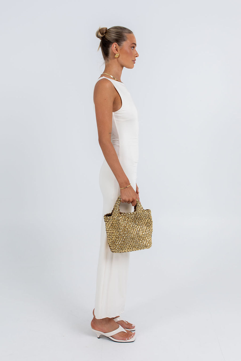 Brailee Maxi Dress Cream