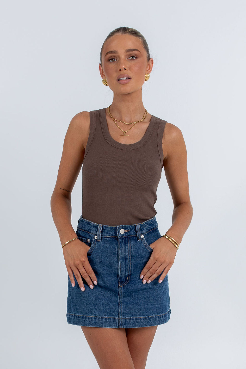 Gemma Top Chocolate