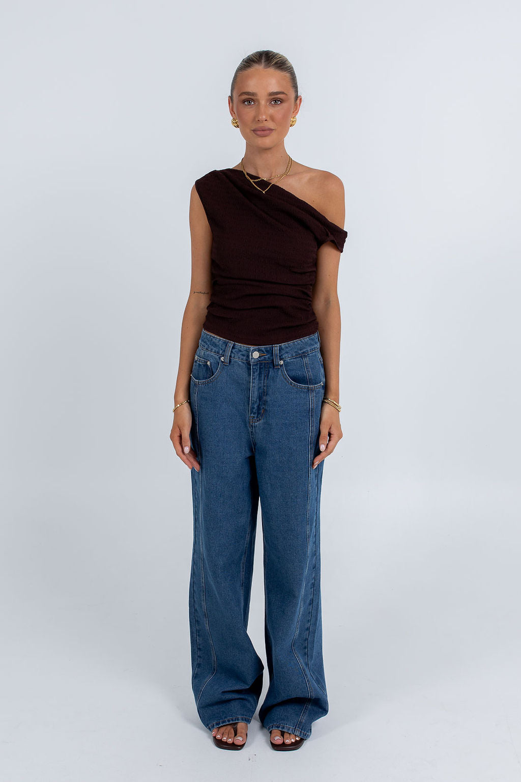 Alana Top Chocolate