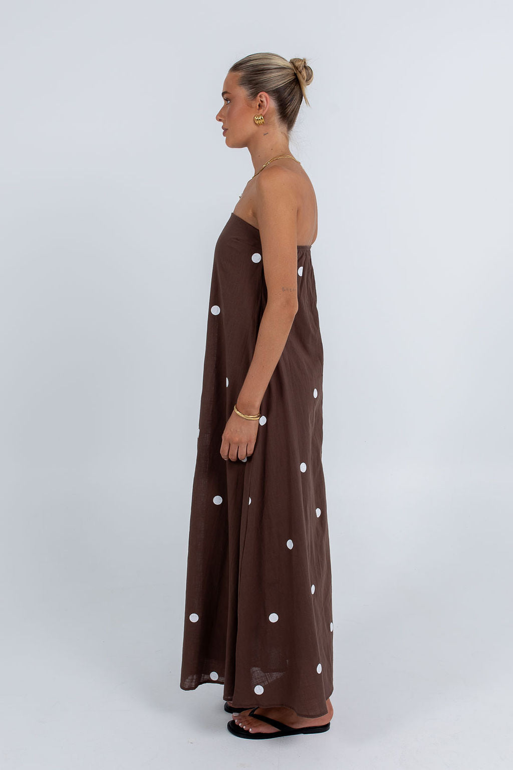 Quella Maxi Dress Chocolate
