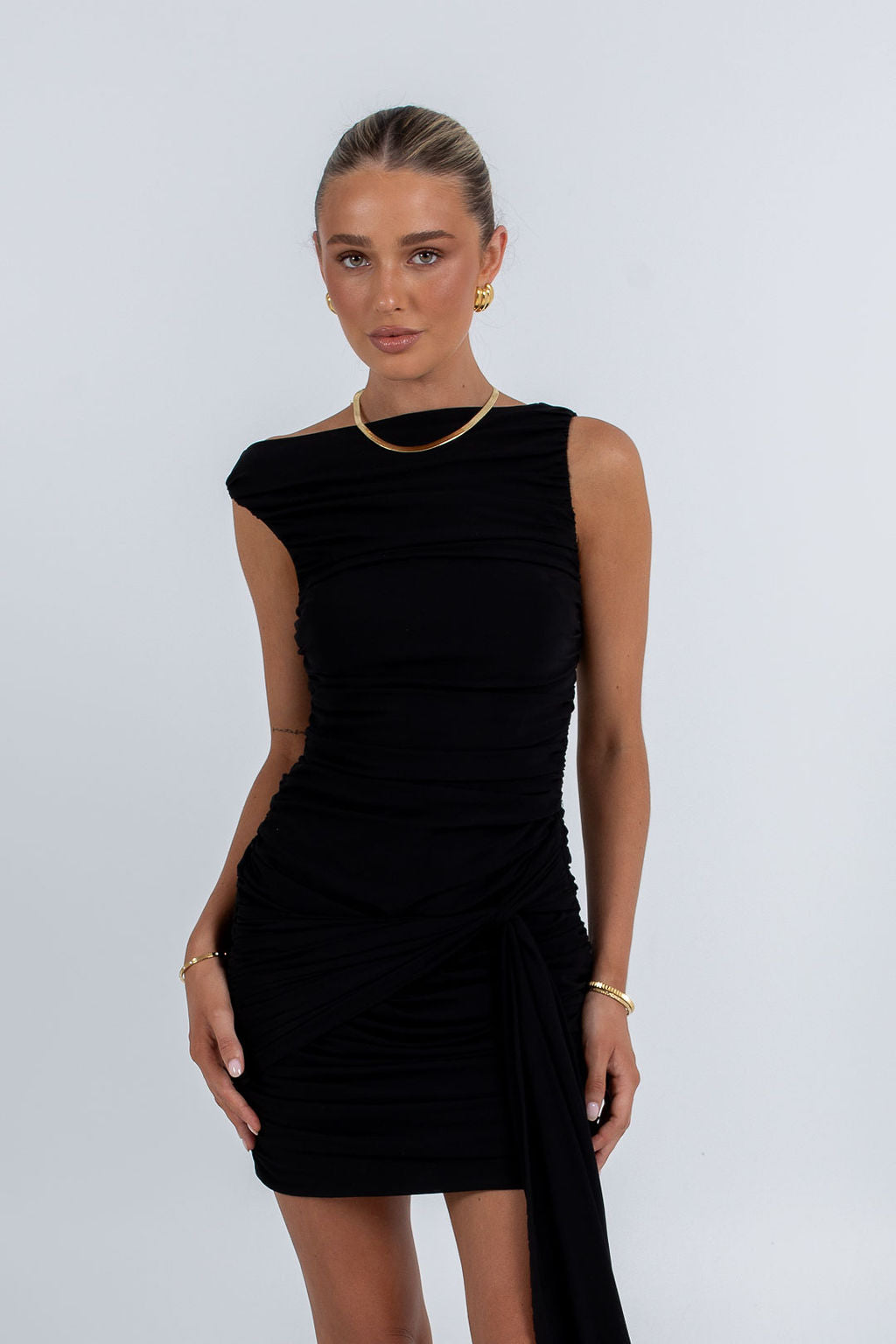 Cleo Mini Dress Black
