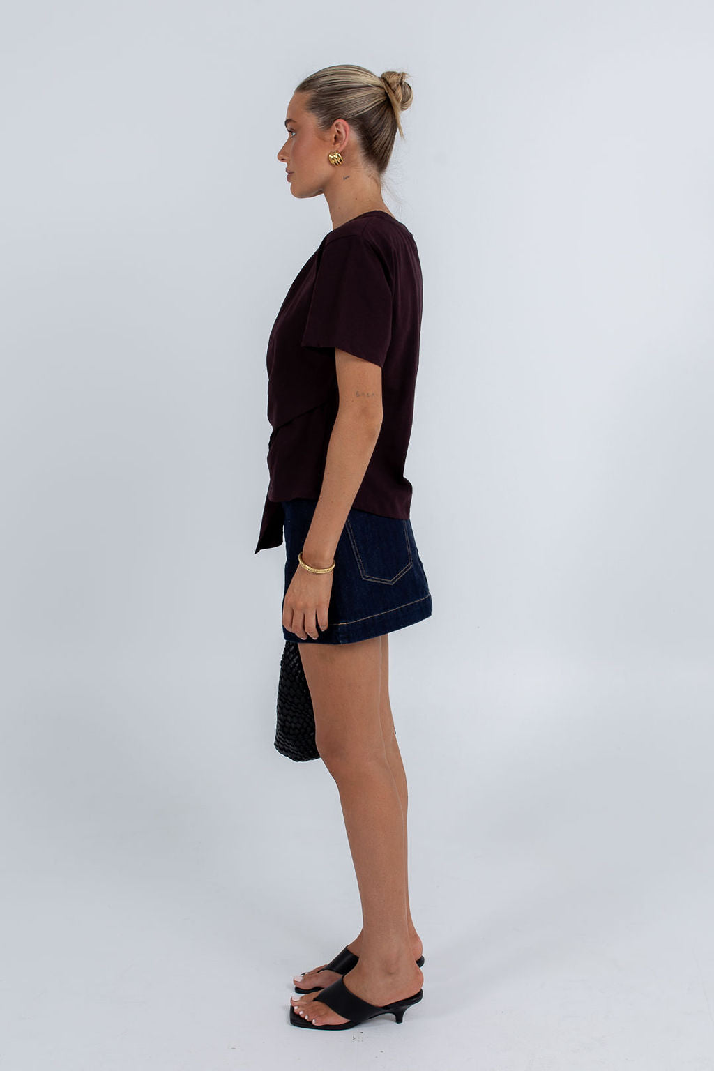 Yolanda Tee Dark Brown