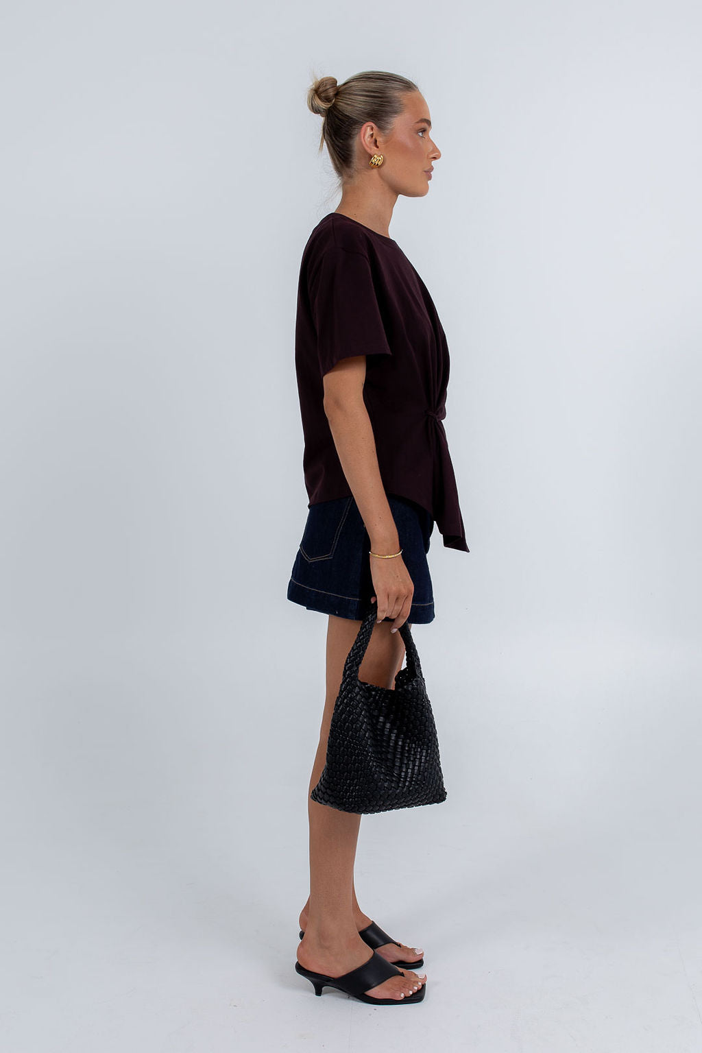 Yolanda Tee Dark Brown