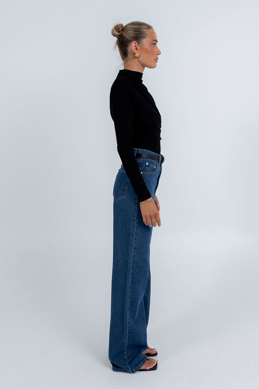 Unity Long Sleeve Top Black