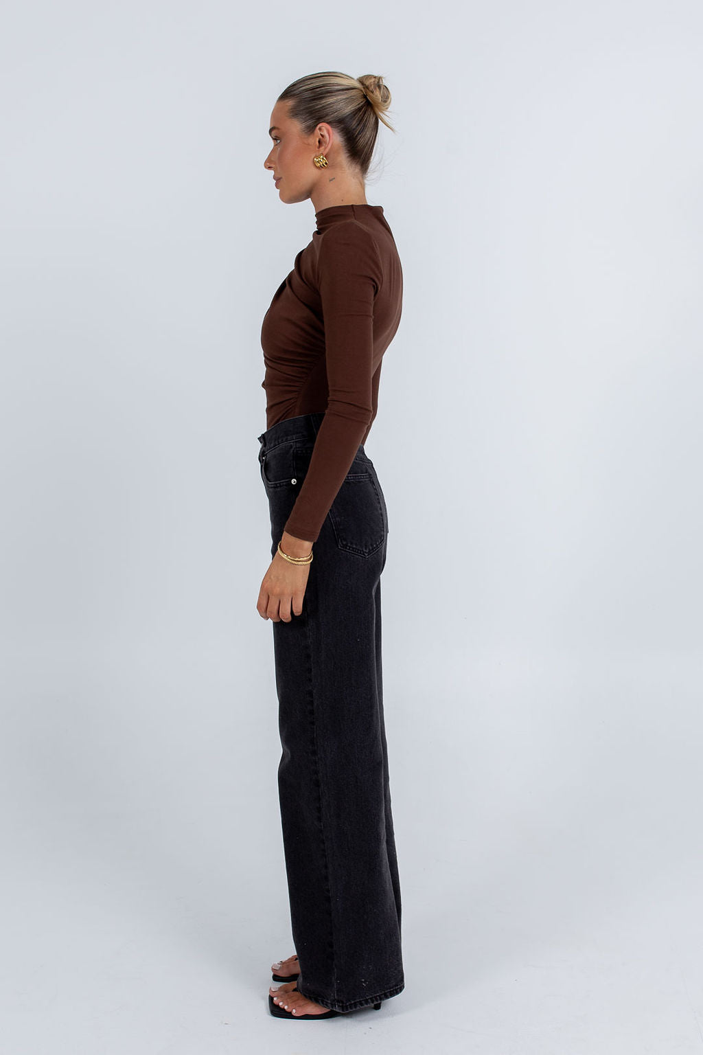 Unity Long Sleeve Top Espresso