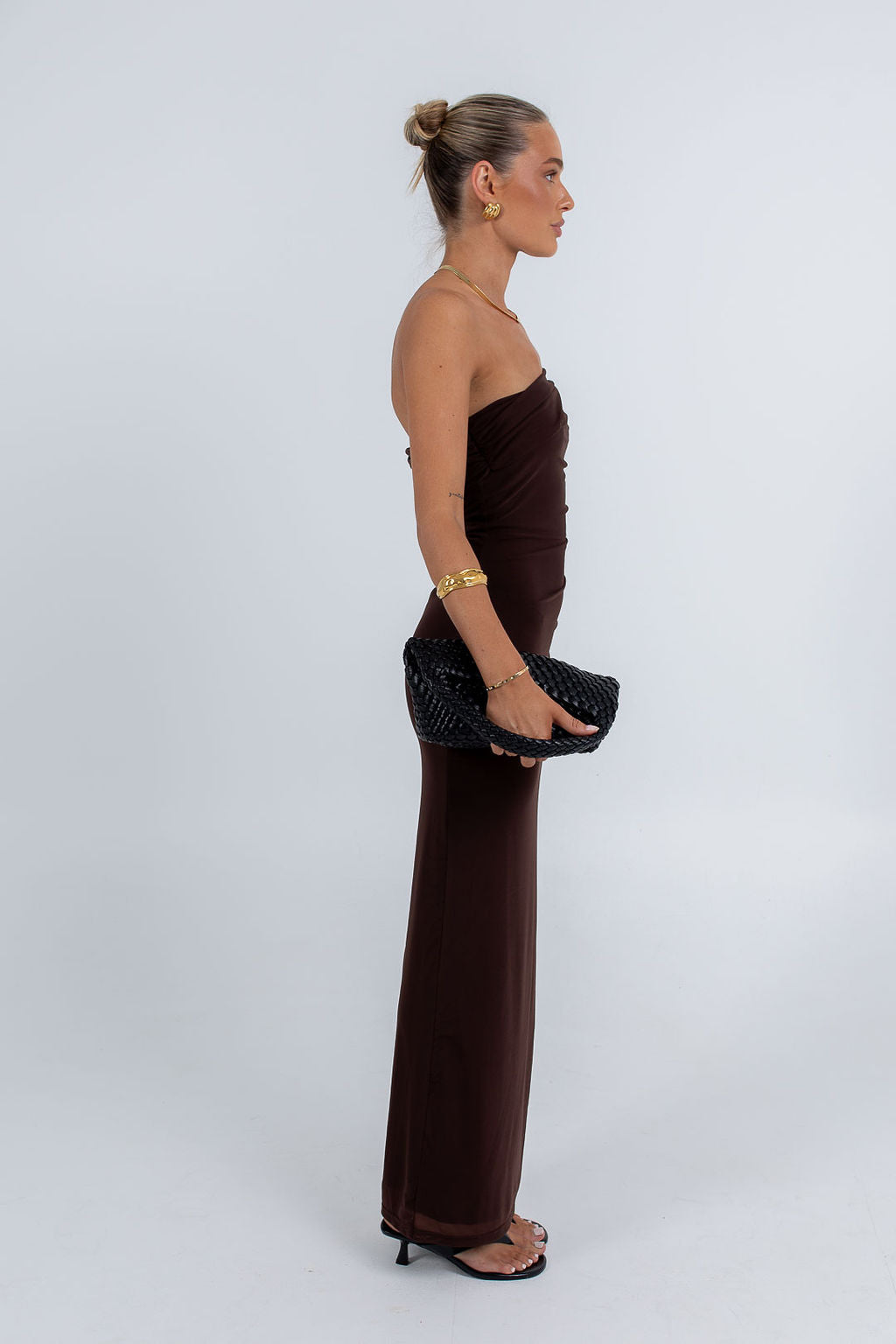 Haylee Maxi Dress Dark Chocolate