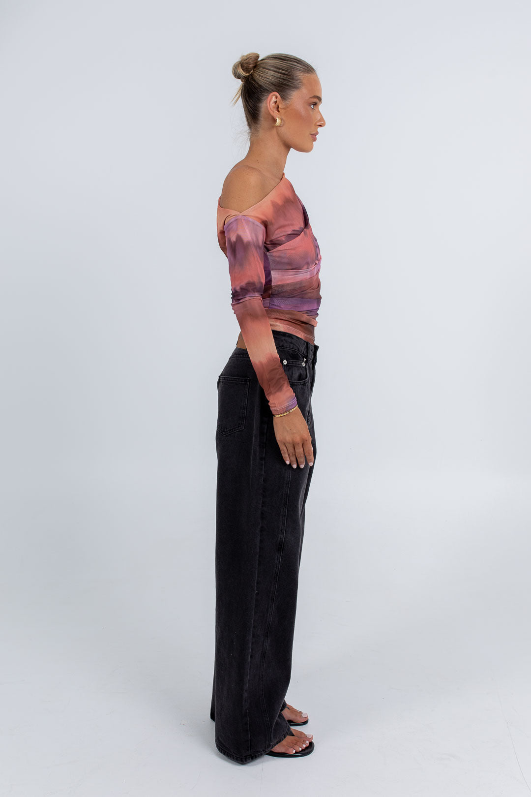 Sioban Top - Desert Haze Mesh