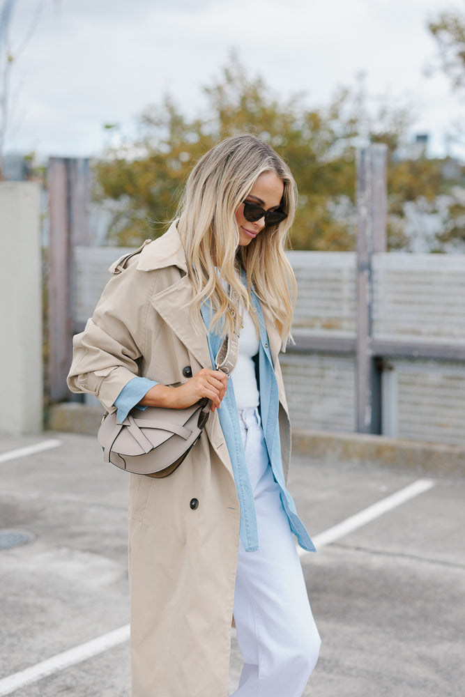 Jasmyn Jeans - White Denim