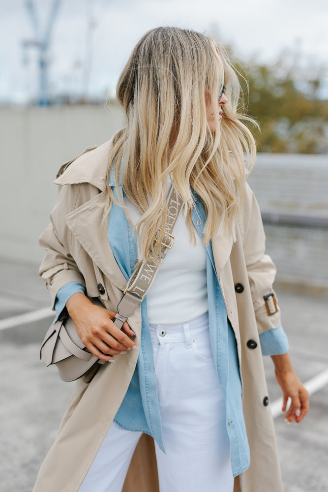 Jasmyn Jeans - White Denim